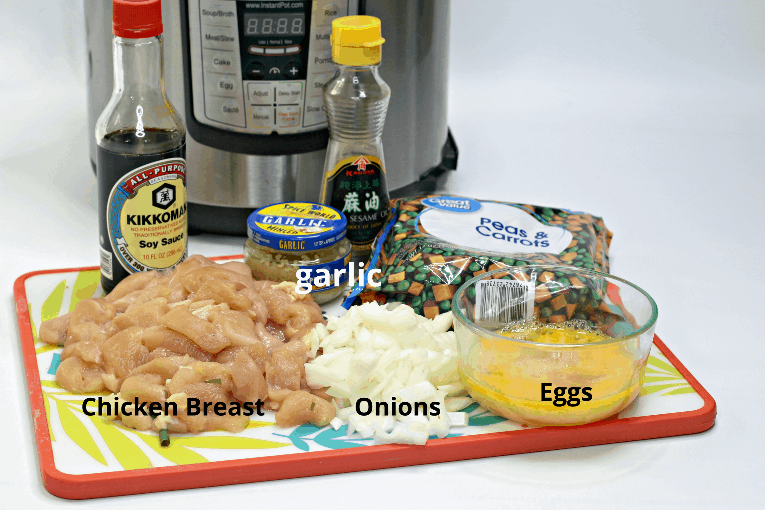 Chicken Fried Rice Ingredients
