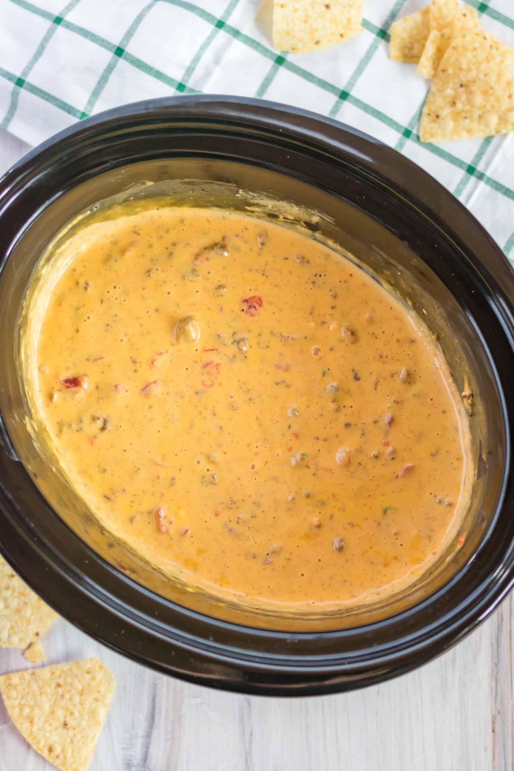 Slow Cooker Hamburger Cheese Dip Mama's On A Budget