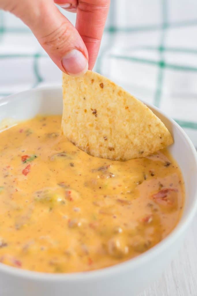 Slow Cooker Hamburger Cheese Dip Mama's On A Budget