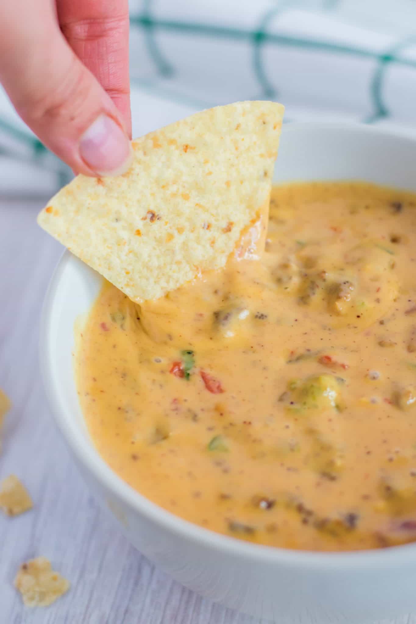 Slow Cooker Hamburger Cheese Dip Mama's On A Budget