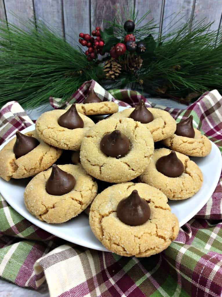 Peanut Butter Blossom cookies