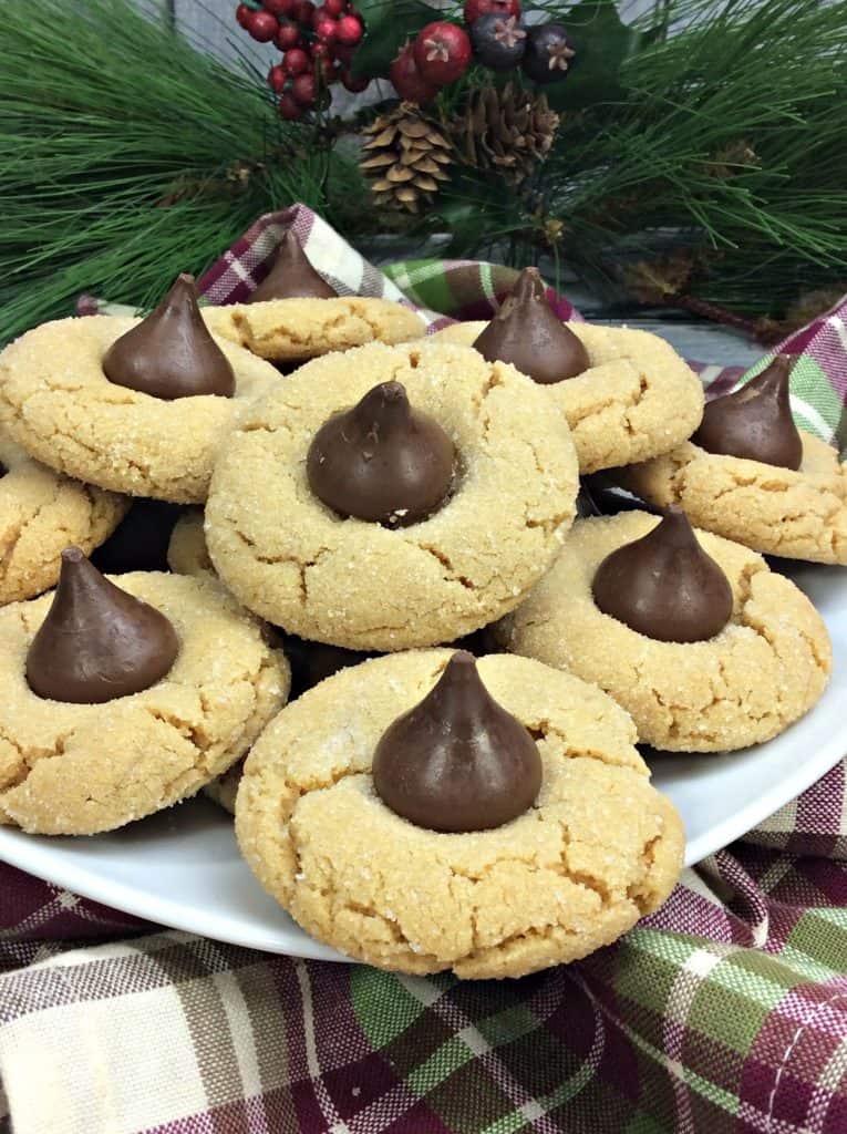 Peanut Butter Blossom cookies