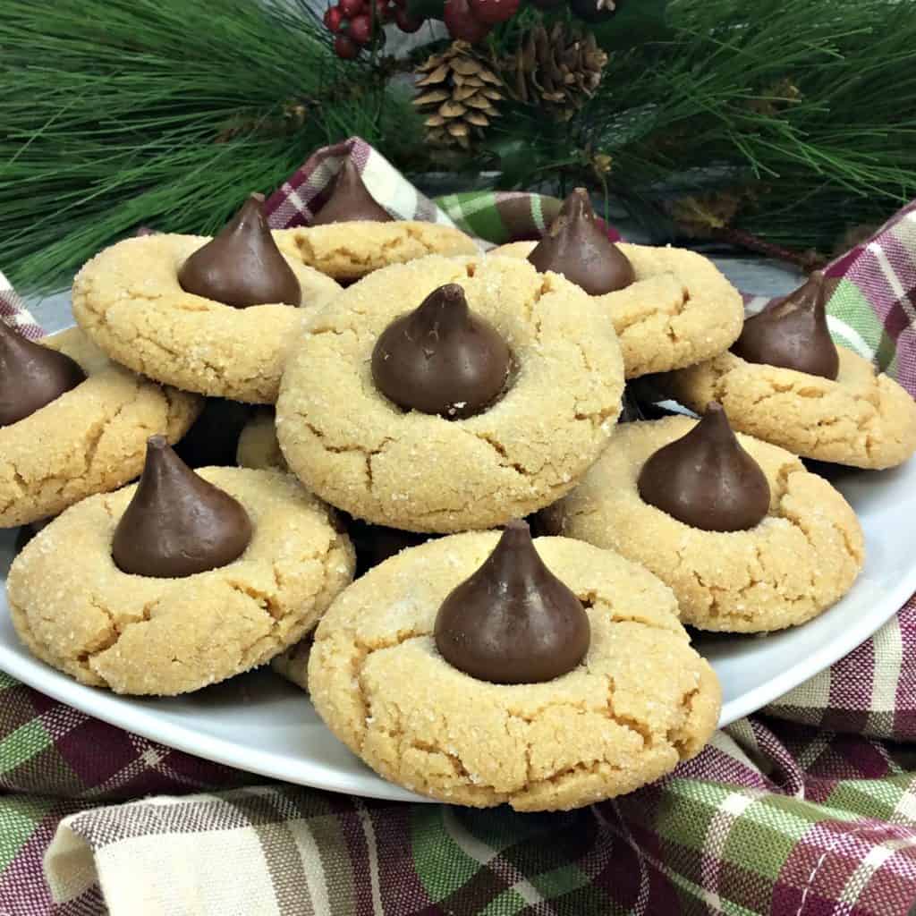 Peanut Butter Blossom cookies