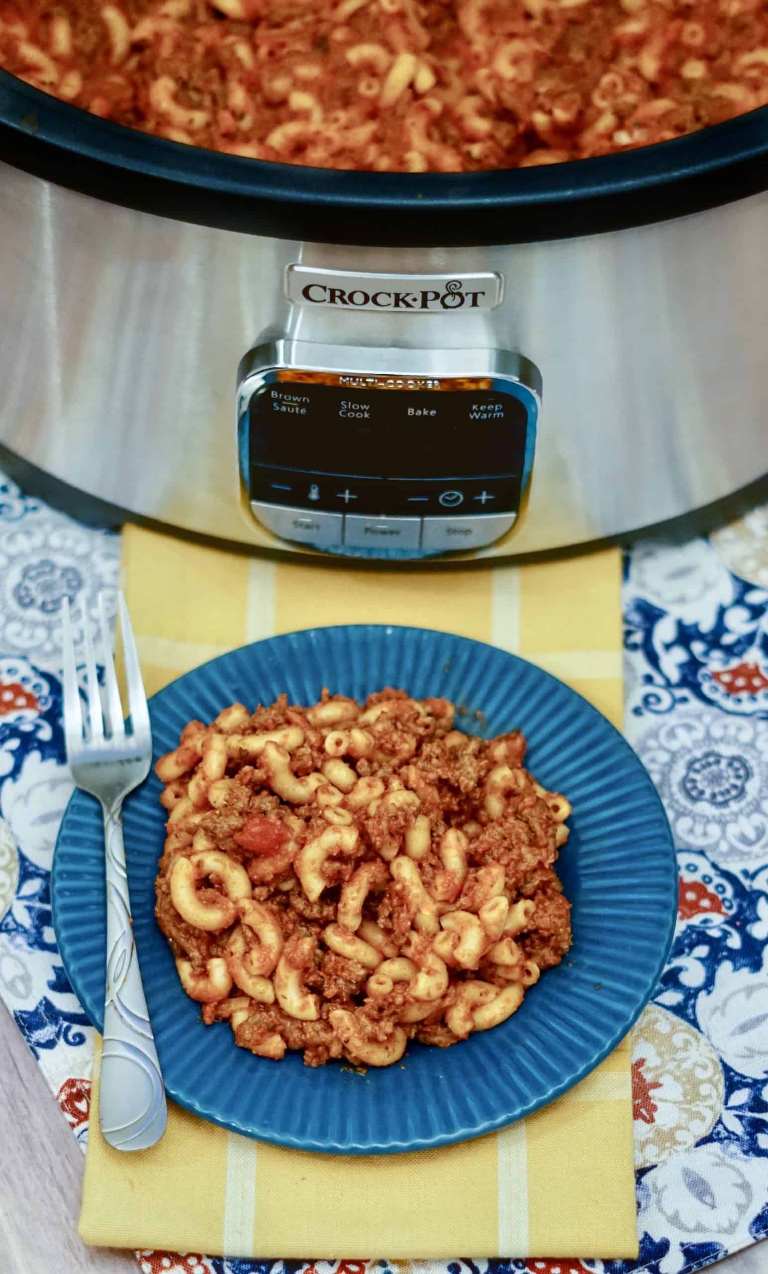 Crock Pot Goulash 