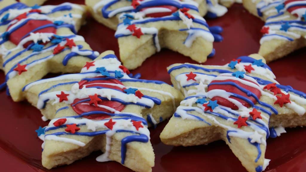 Patriotic Star Sugar Cookies