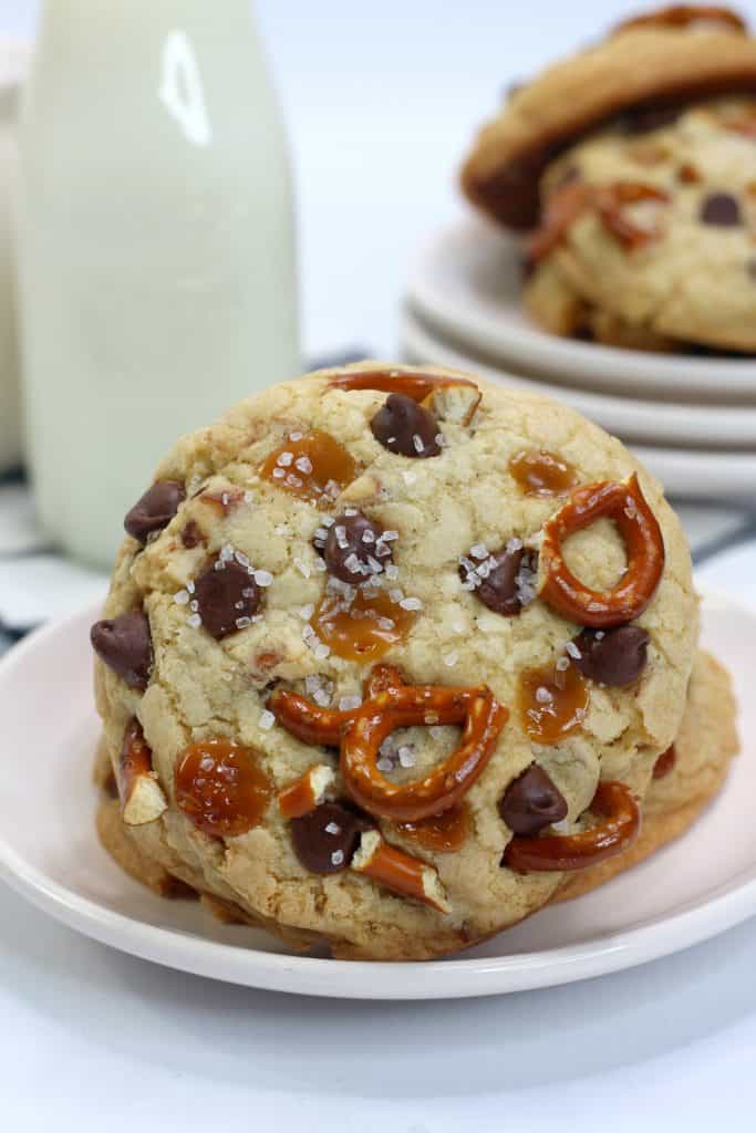 Sweet and Salty Kitchen Sink Cookies