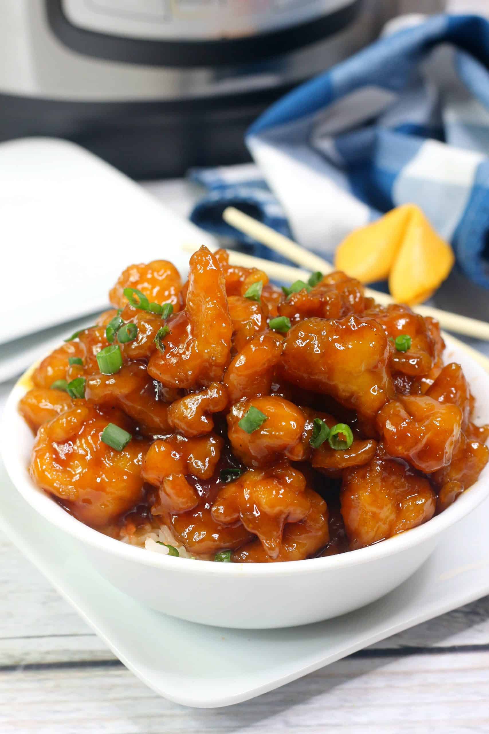 Instant Pot Honey Chicken - Mama's On A Budget