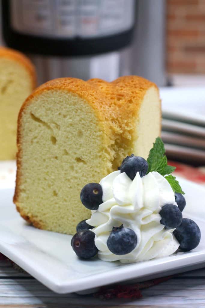 Sally Lunn Bread Cake Slice