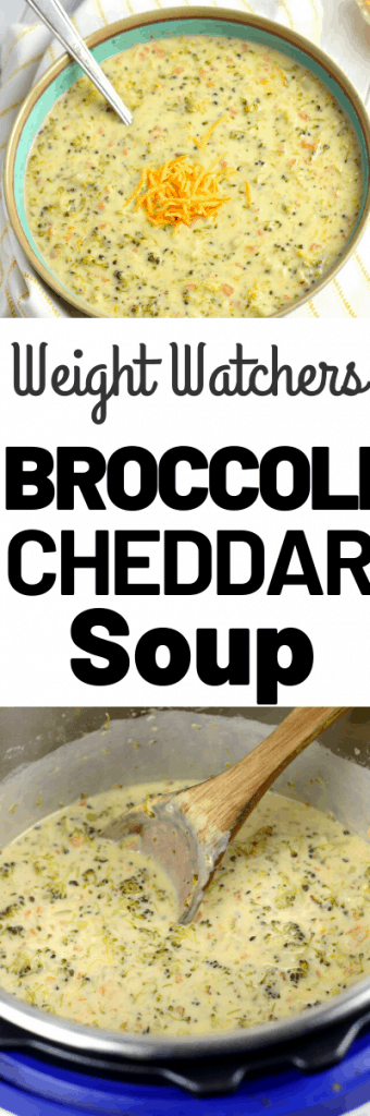 Instant pot broccoli discount cheese soup weight watchers