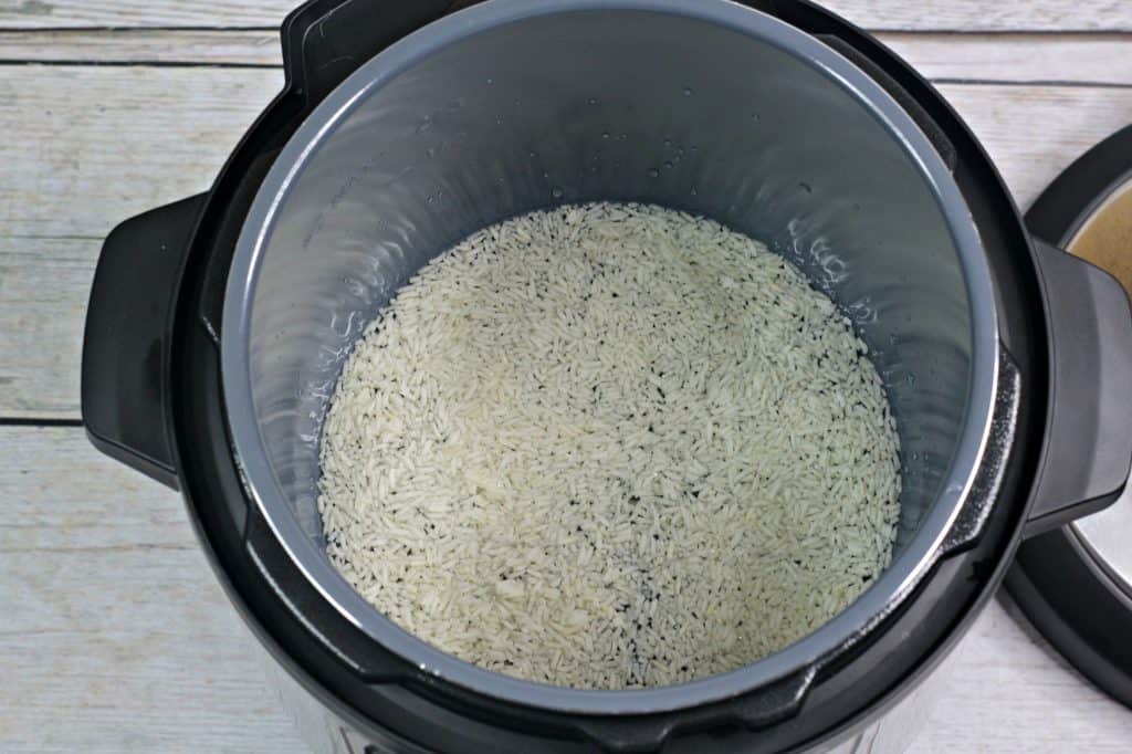 White rice Instant Pot
