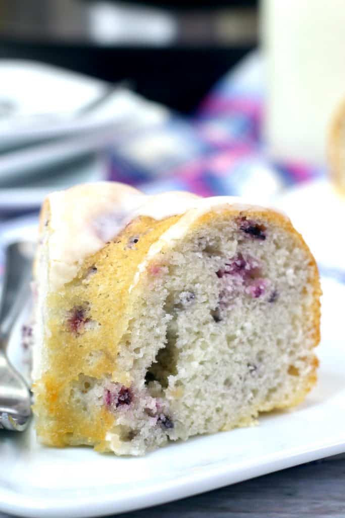 Instant Pot Blackberry Bundt Cake