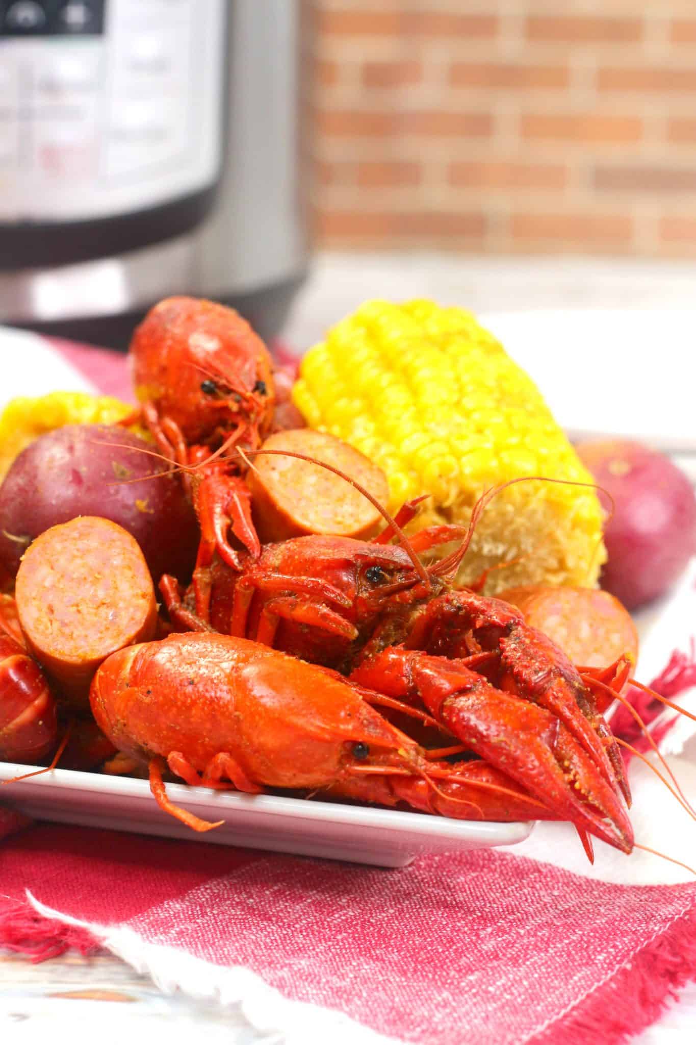 Instant Pot Cajun Boil Mama's On A Budget pressure cooker recipe