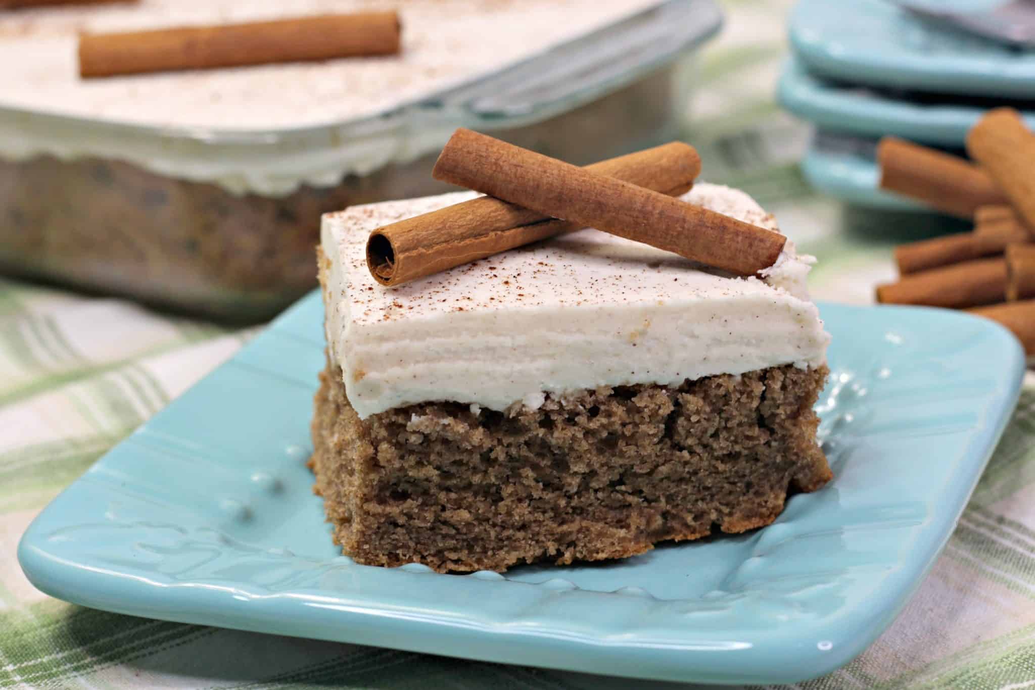 Cinnamon Wacky Cake Mama's On A Budget