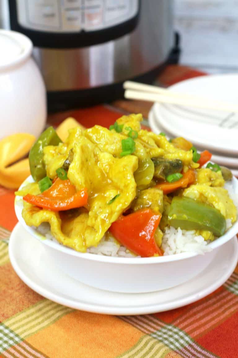 Chinese Curry Chicken with Rice
