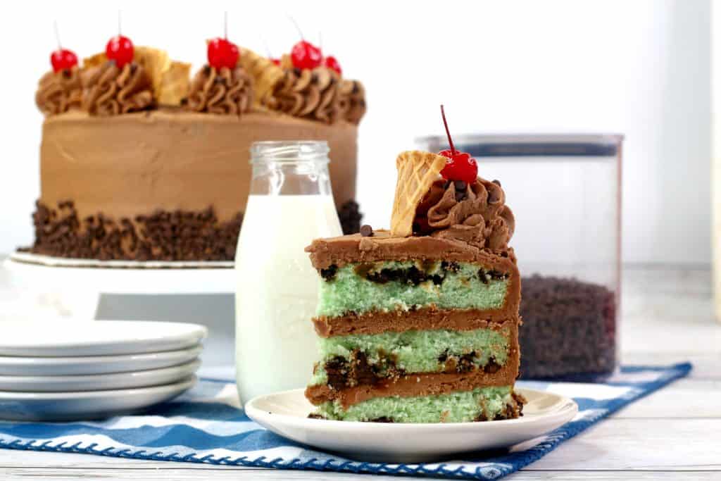 Mint Chip Layer Cake