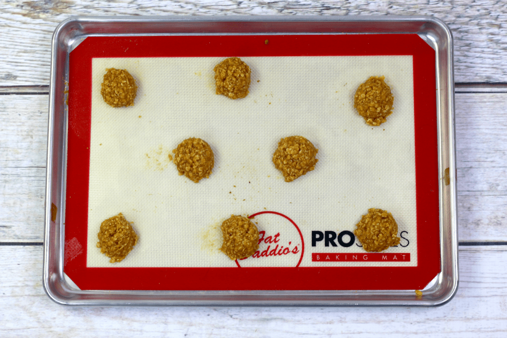 Lace Cookies on baking sheets