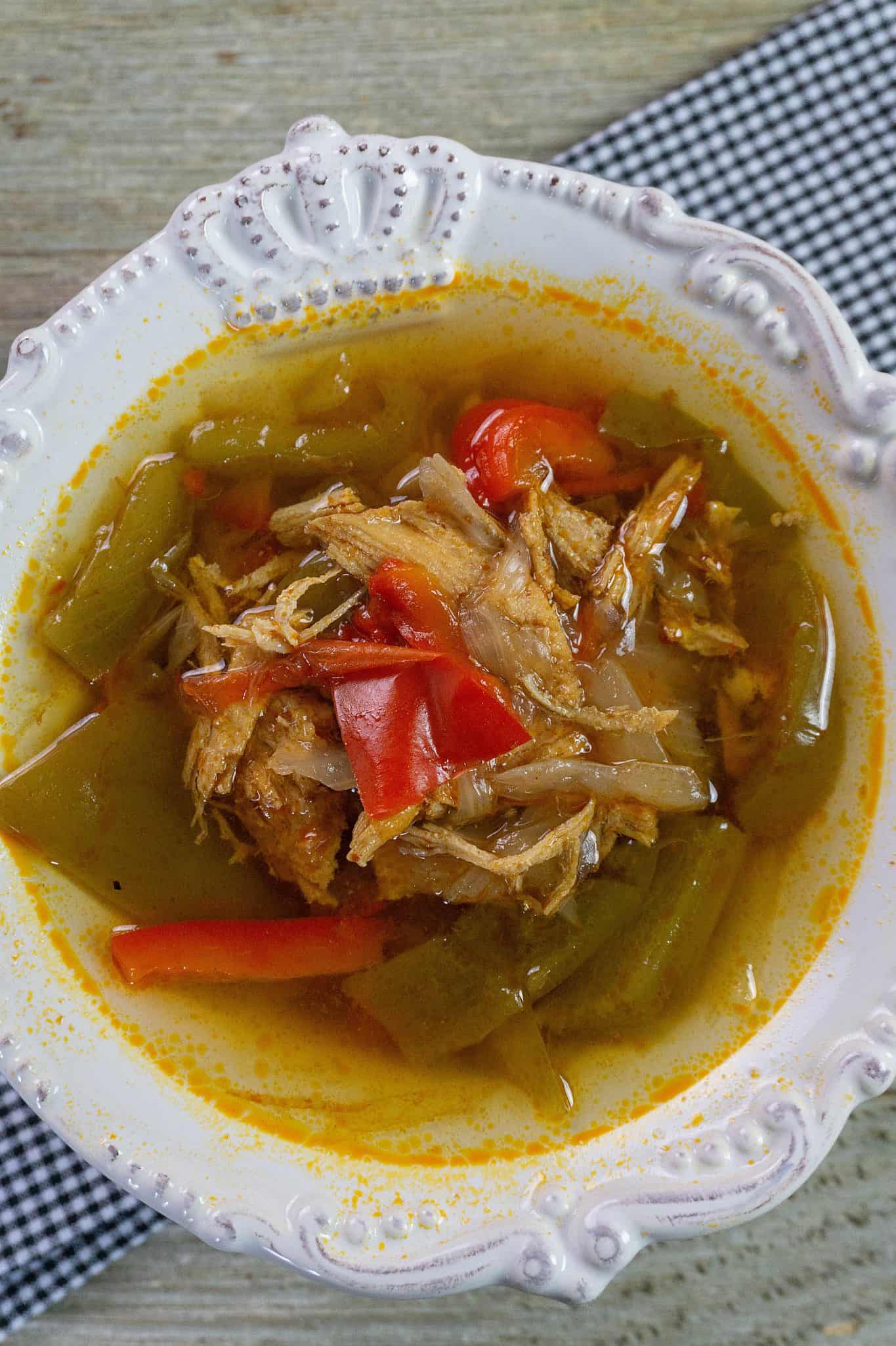 Instant Pot Chicken Fajita Soup Mama's On A Budget Instant Pot Recipe