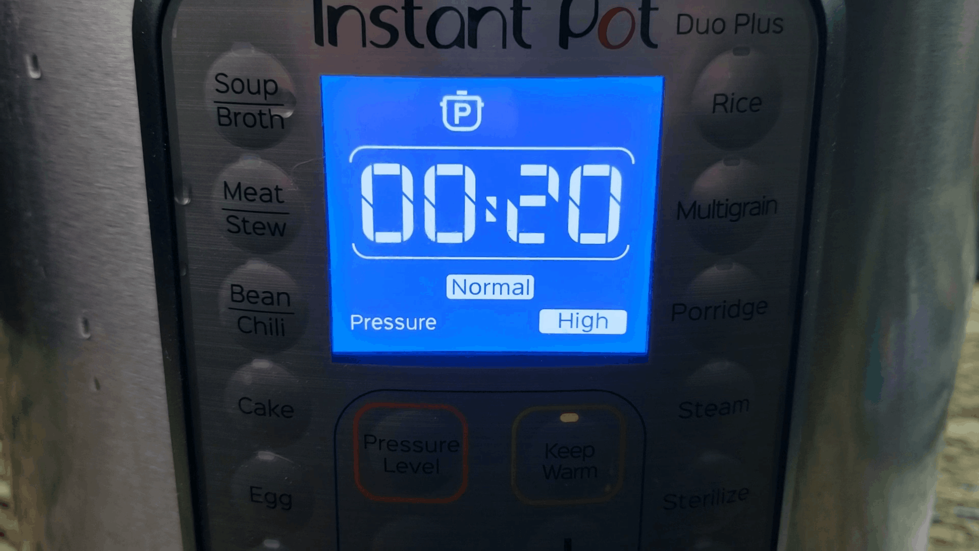 Instant Pot timer
