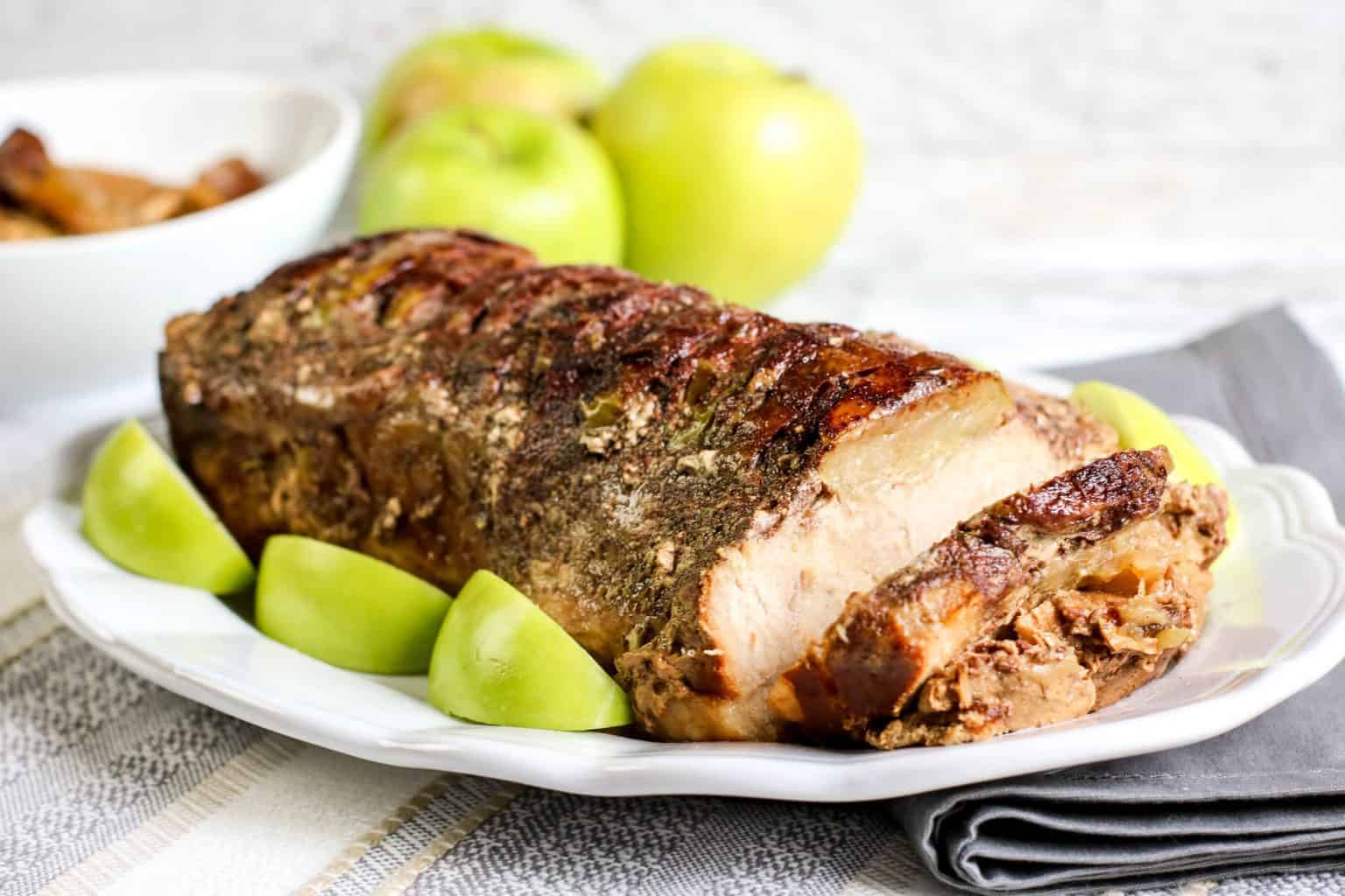 Slow Cooker Apple Pork Loin Budget friendly Recipes For The Whole Family
