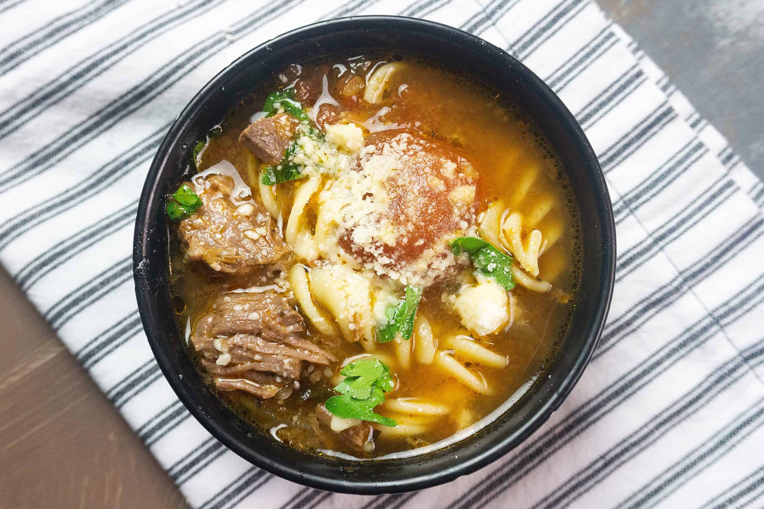 Instant Pot Beef Tomato Soup