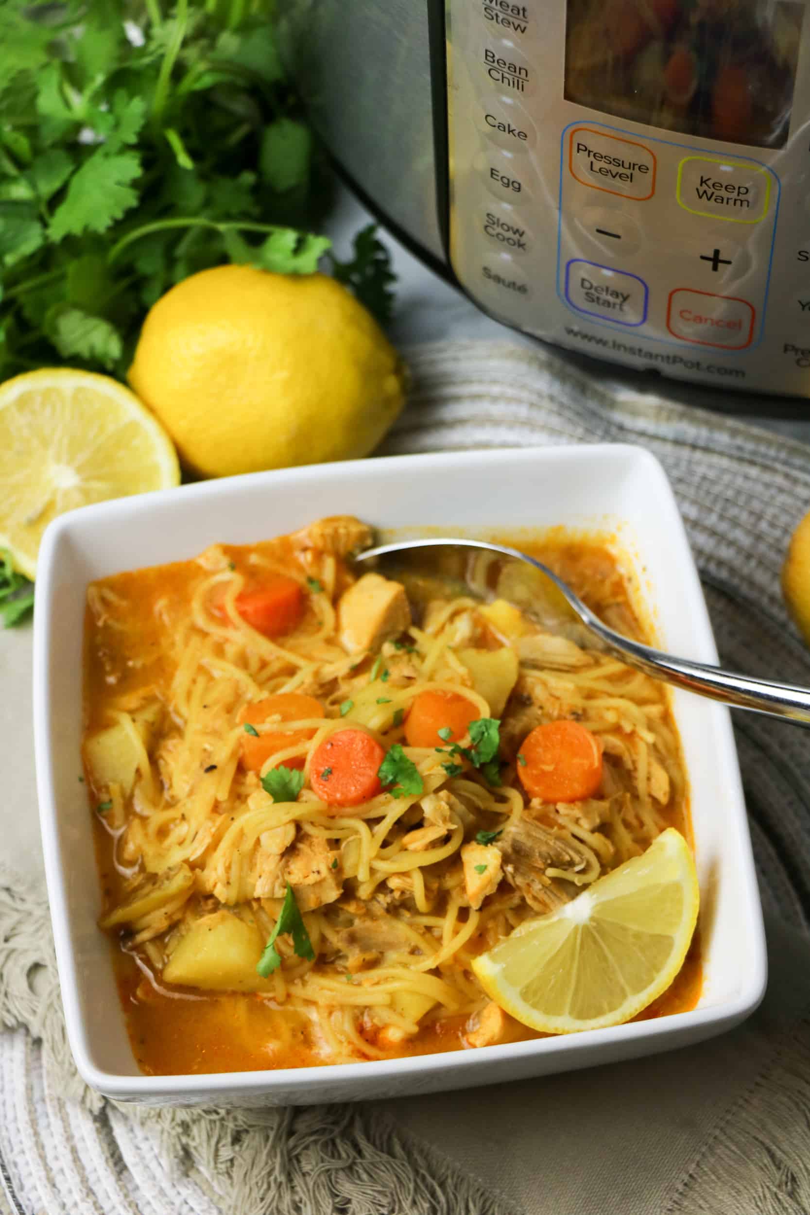 Instant Pot and Cuban Noodle Soup