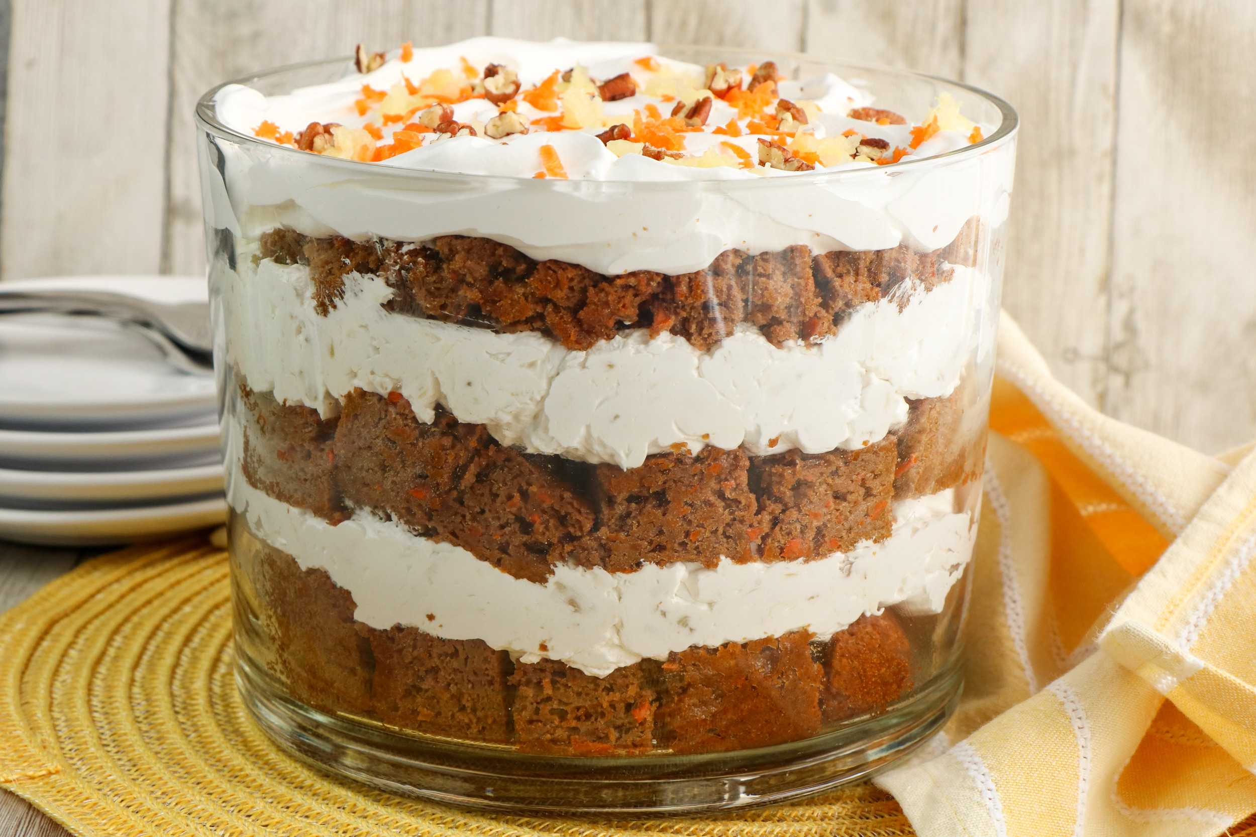 Carrot cake Trifle