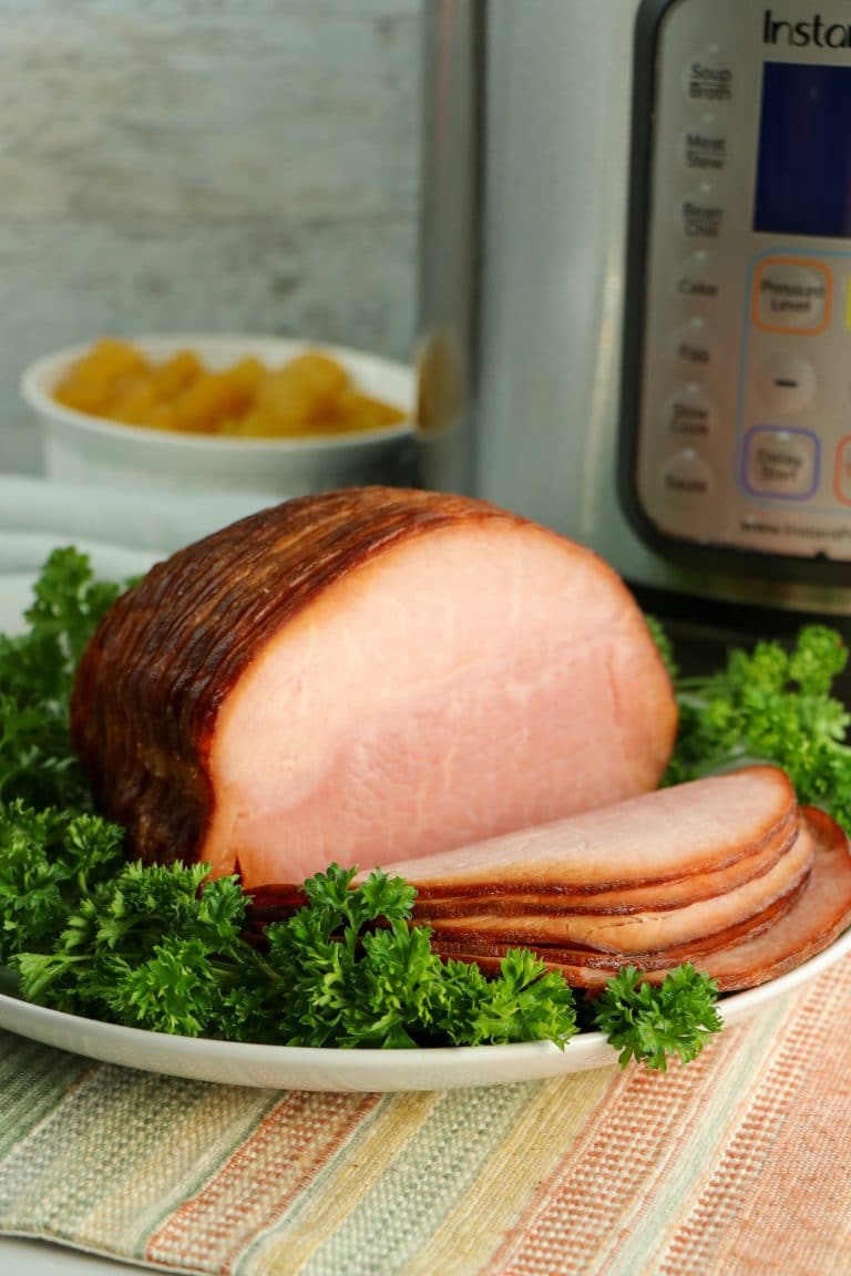Instant Pot Baked Ham Mama's On A Budget Pressure Cooker recipe