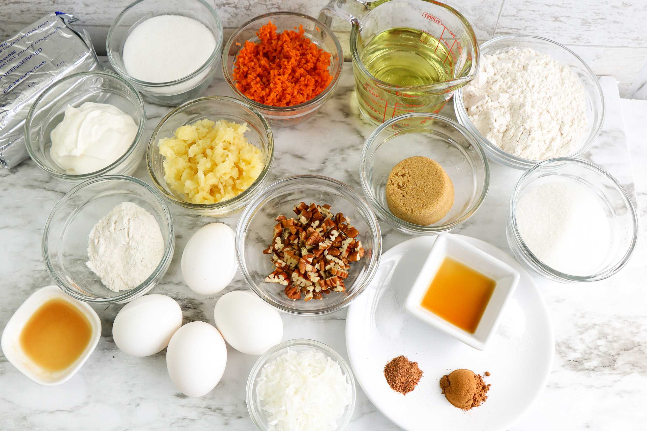 Ingredients Instant Pot Carrot Cake Cheesecake