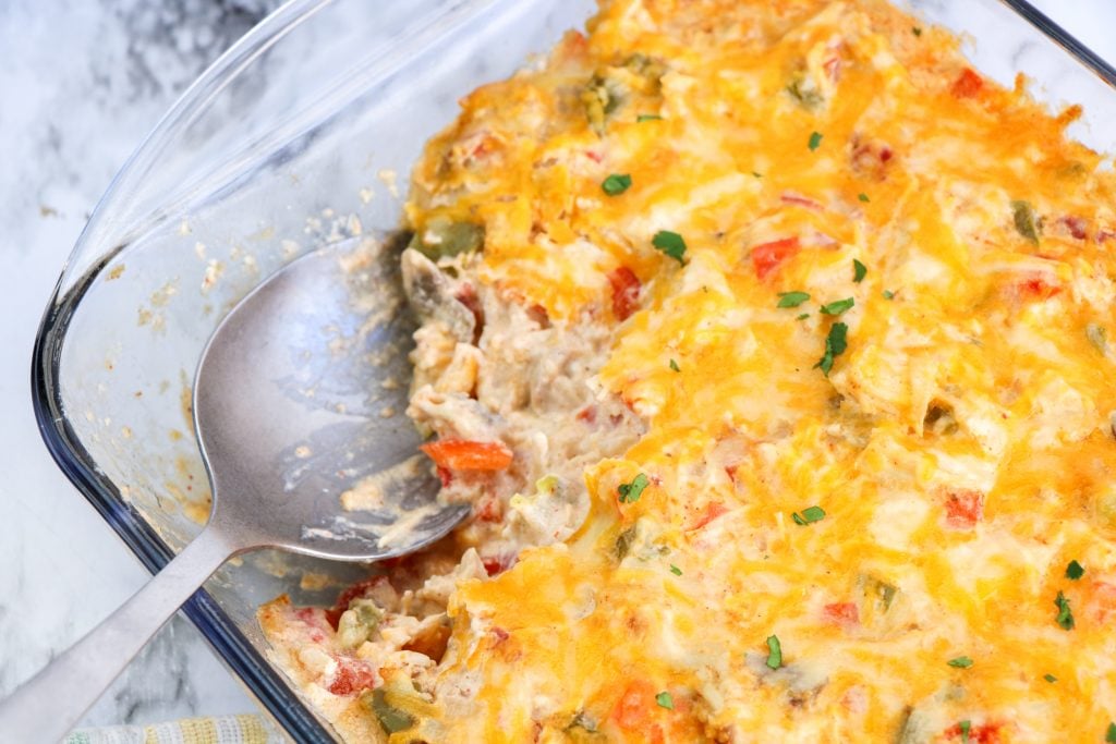 baked Low Carb Kings Ranch Chicken Casserole