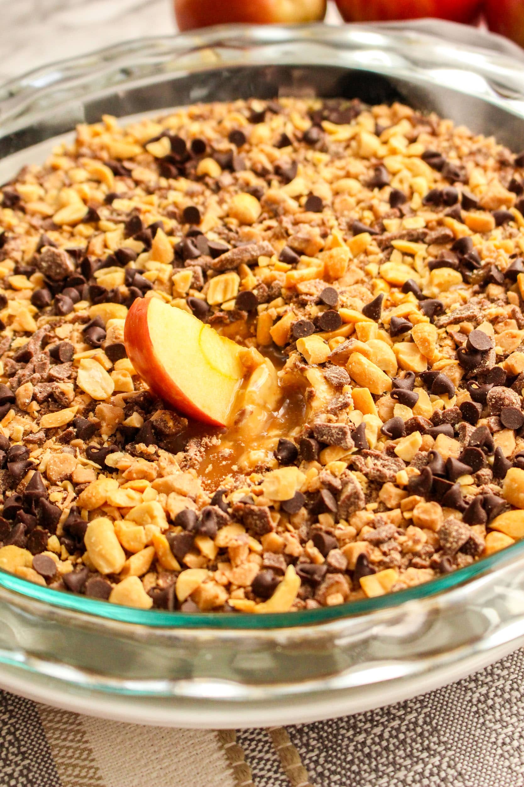 Caramel Apple Cream Cheese Dip Mama's On A Budget