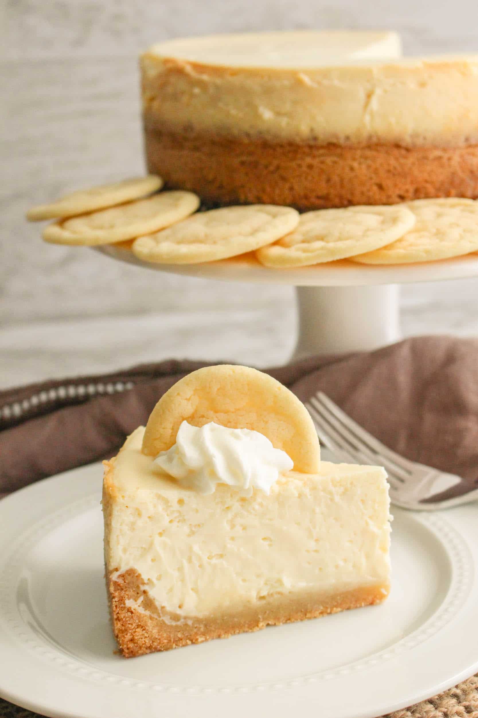 Instant Pot Sugar Cookie Cheesecake - Mama's On A Budget