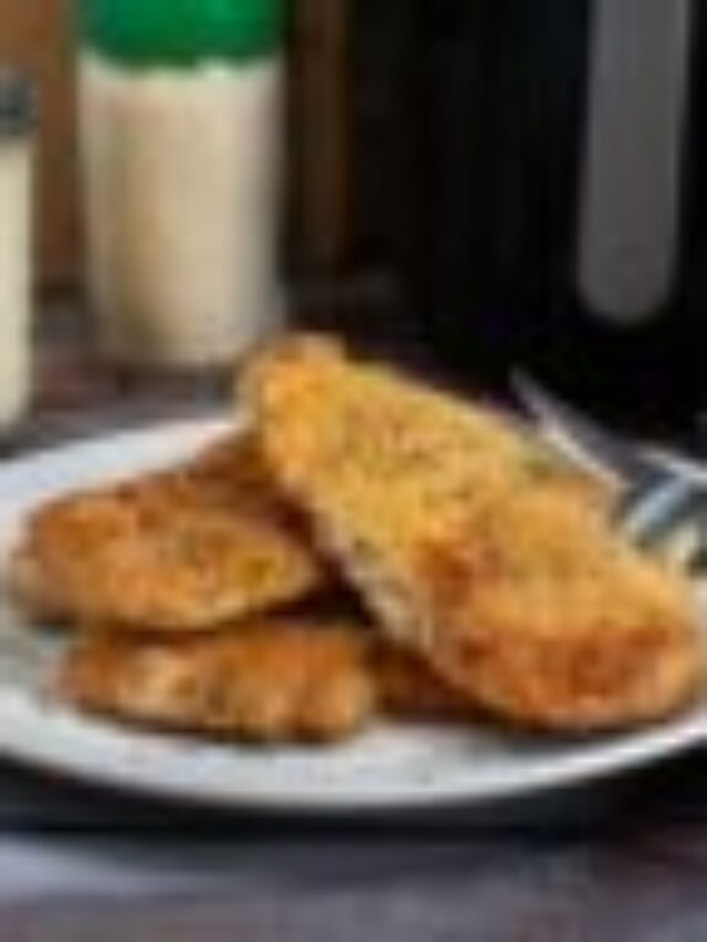 Air Fryer Parmesan Crusted Chicken Story