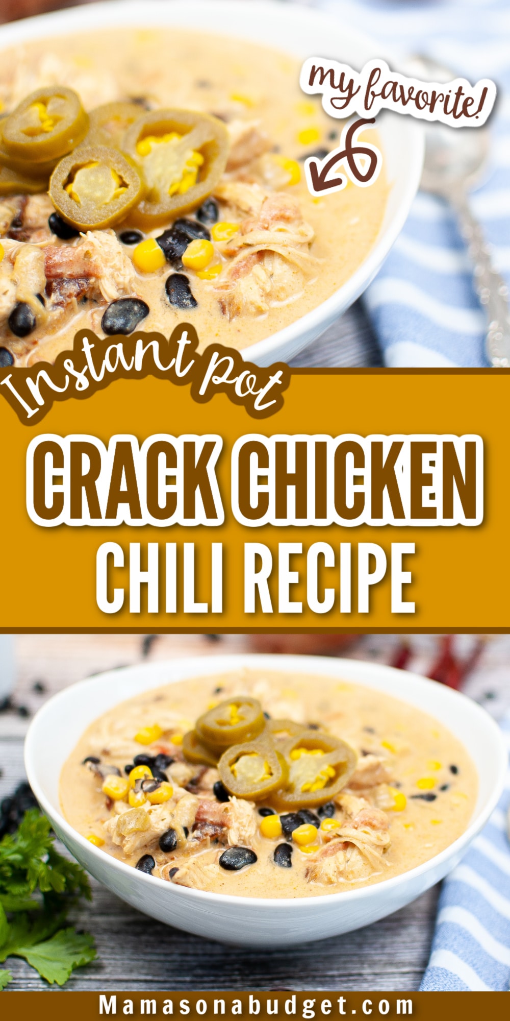 Instant Pot Crack Chicken Chili Mama's On A Budget