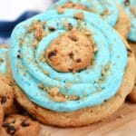 Square close up image of Blue Monster Cookie