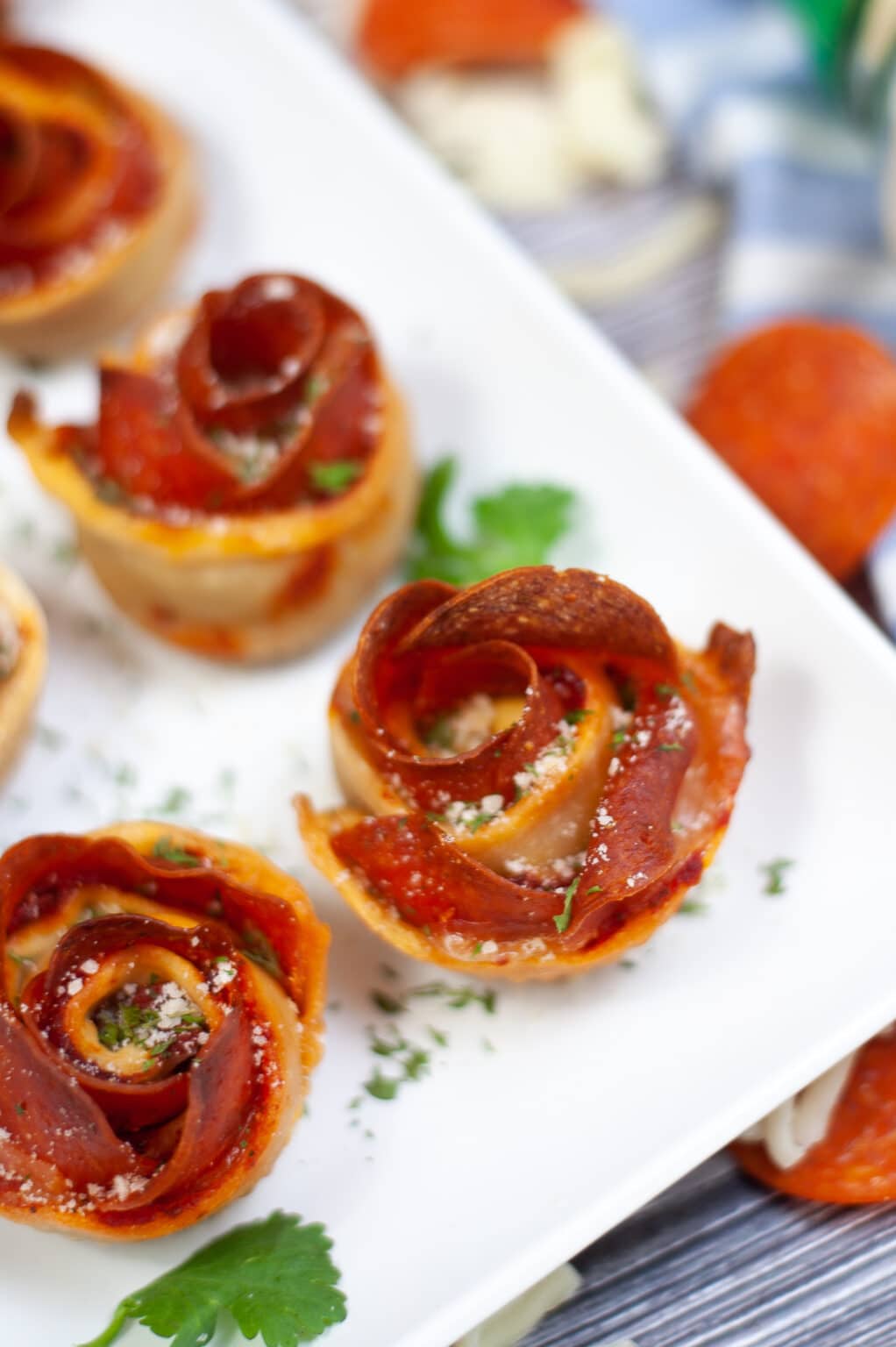 Air Fryer Pepperoni Roses Mama's On A Budget