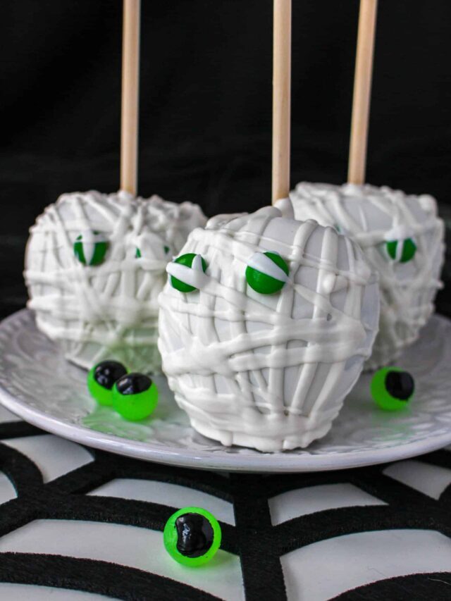 Mummy Candied Apples