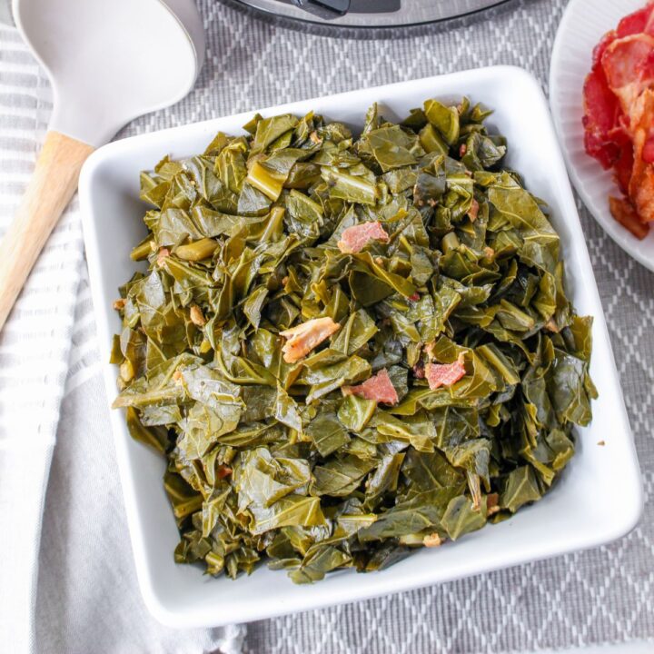 Slow Cooker Collard Greens Mama's On A Budget