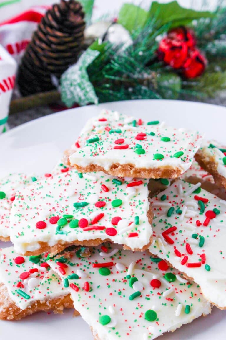 White Chocolate Christmas Crack Mama's On A Budget