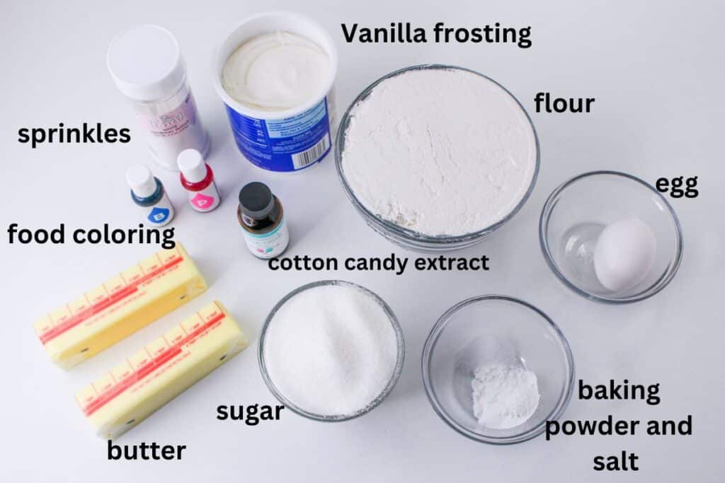 Cotton Candy Cookies Mama's On A Budget