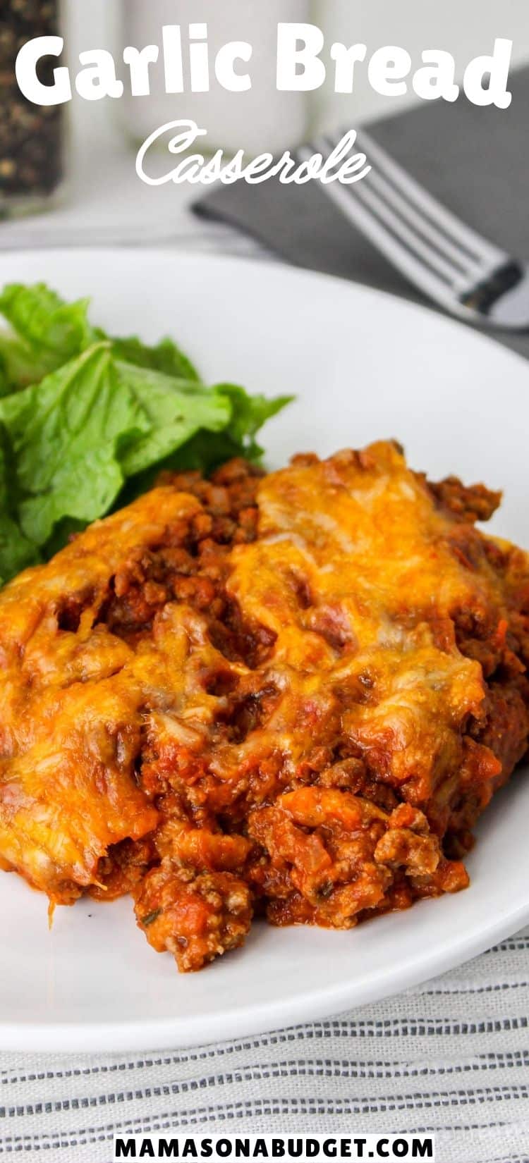 Garlic Bread Casserole Mama's On A Budget