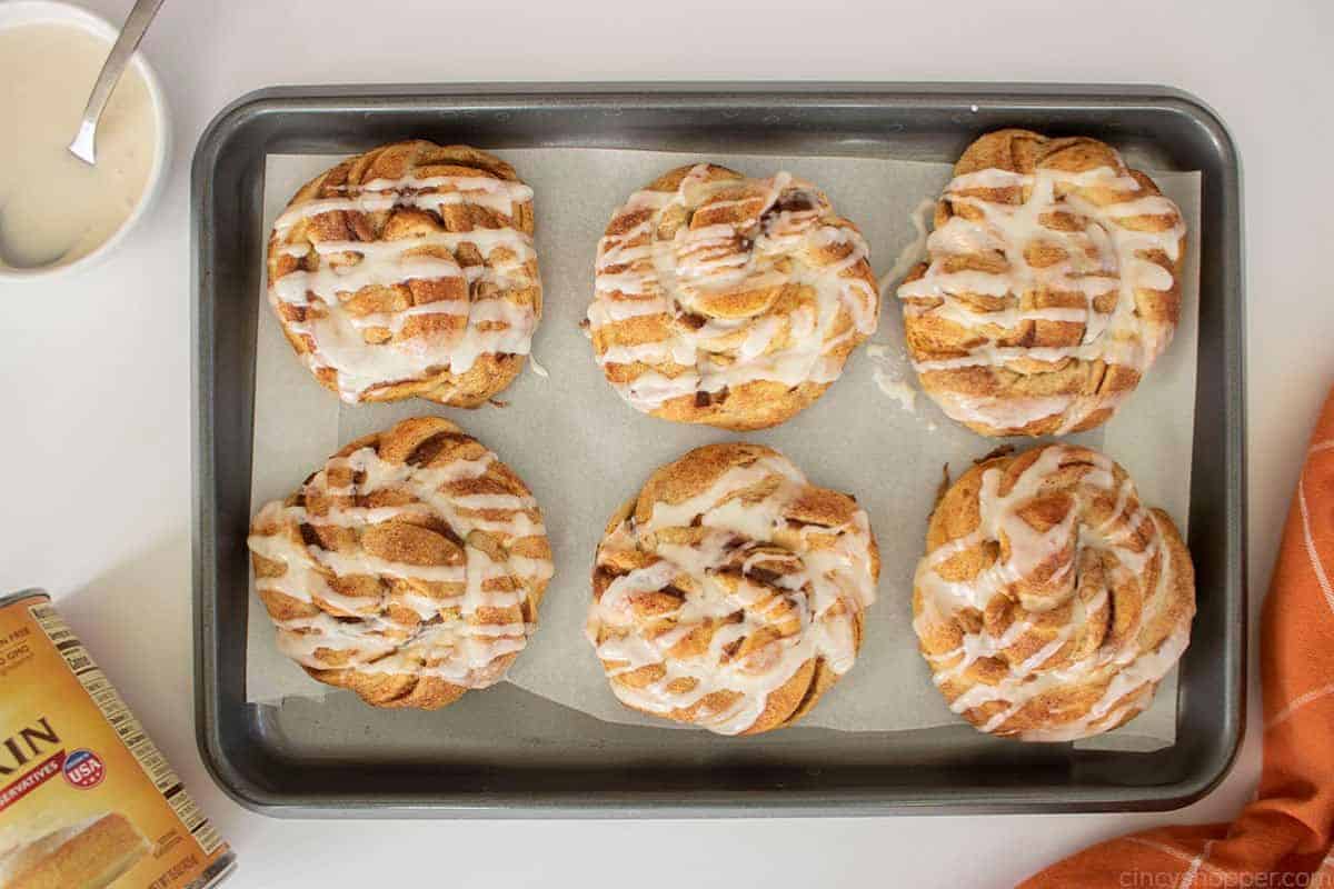 Pumpkin Twist on a sheet pan