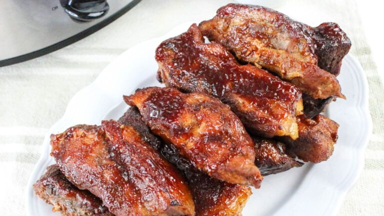 Crock Pot Country Style Ribs - Mama's On A Budget