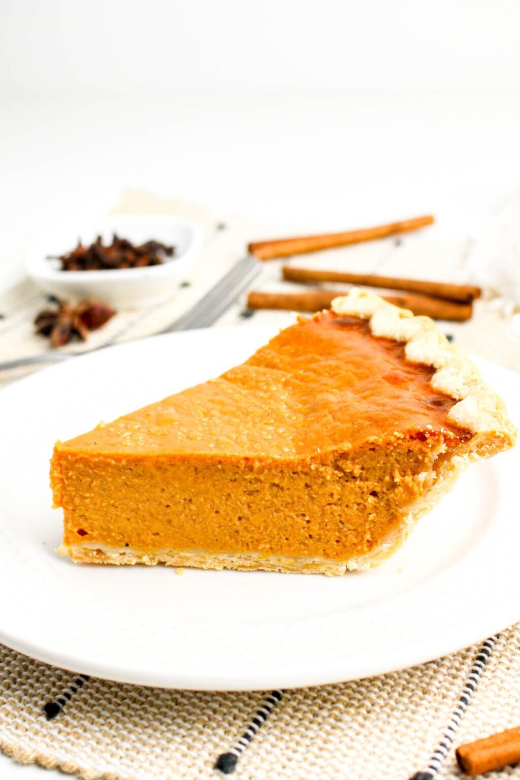 Pumpkin Pie with Condensed Milk - Mama's On A Budget