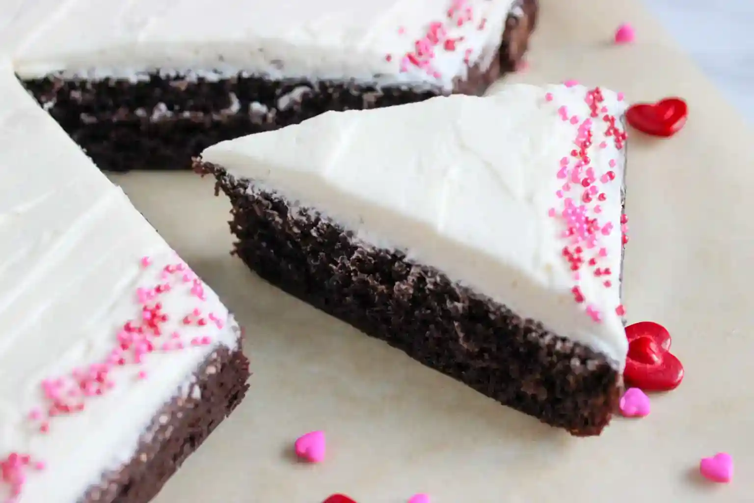 Heart shaped cake