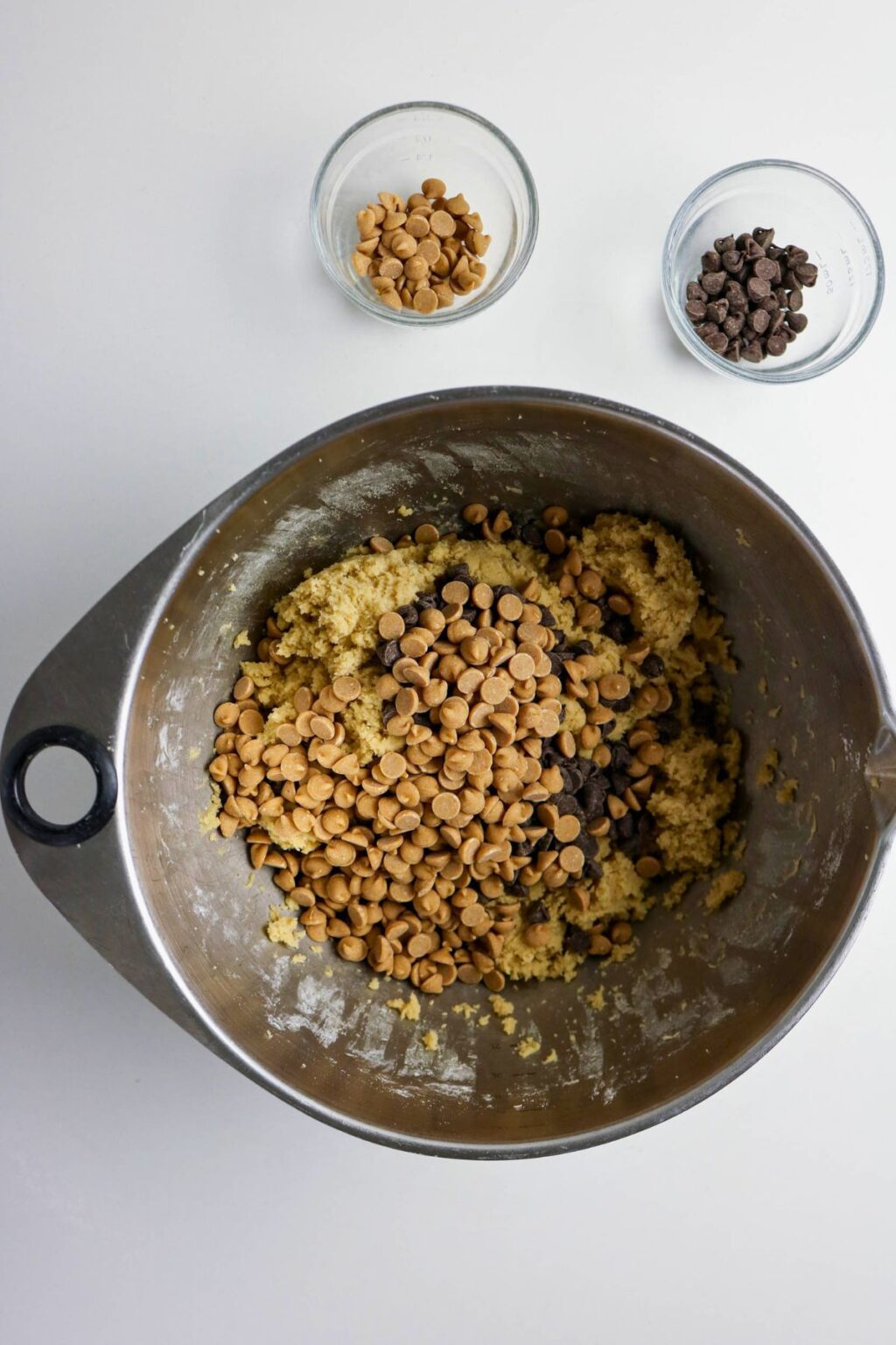 Chocolate Chip Peanut Butter Chip Cookies - Mama's On A Budget
